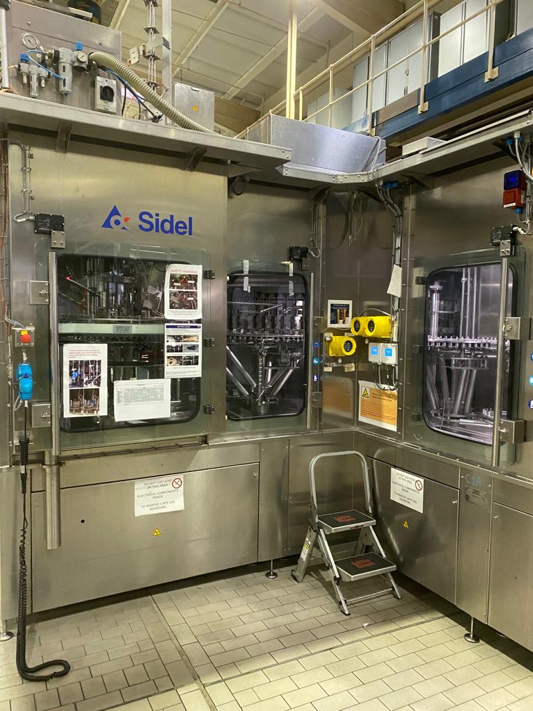 Sidel Pet Filling Line Bph Sbs Ayrshire